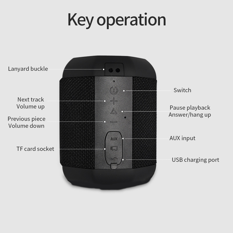 TWS Waterproof Bluetooth speaker