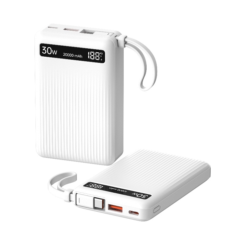 2025 New Trending Designs Super-Fast Charging Charger 10000mAh PD30W Powerbank