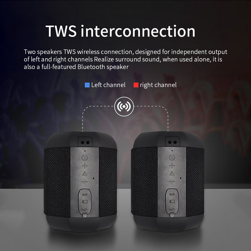 TWS Waterproof Bluetooth speaker TWS Waterproof Bluetooth speaker