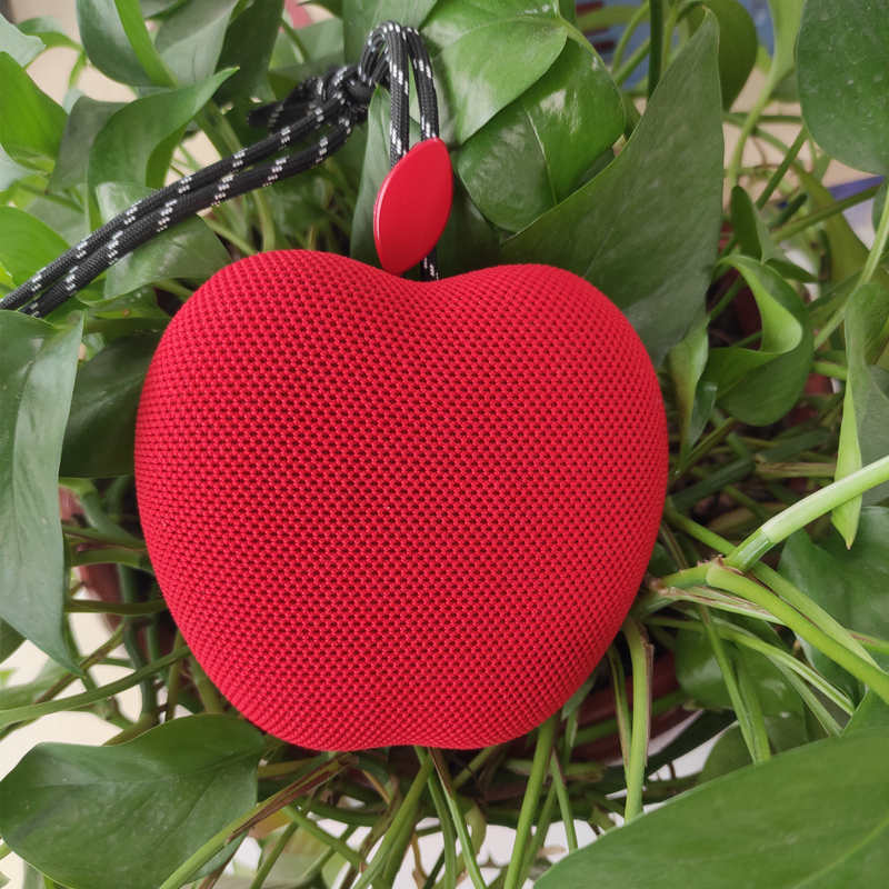 outdoor Fabric red Bluetooth speaker