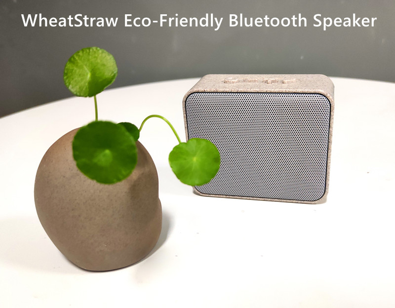 Ecological Wheatstraw Bluetooth speaker