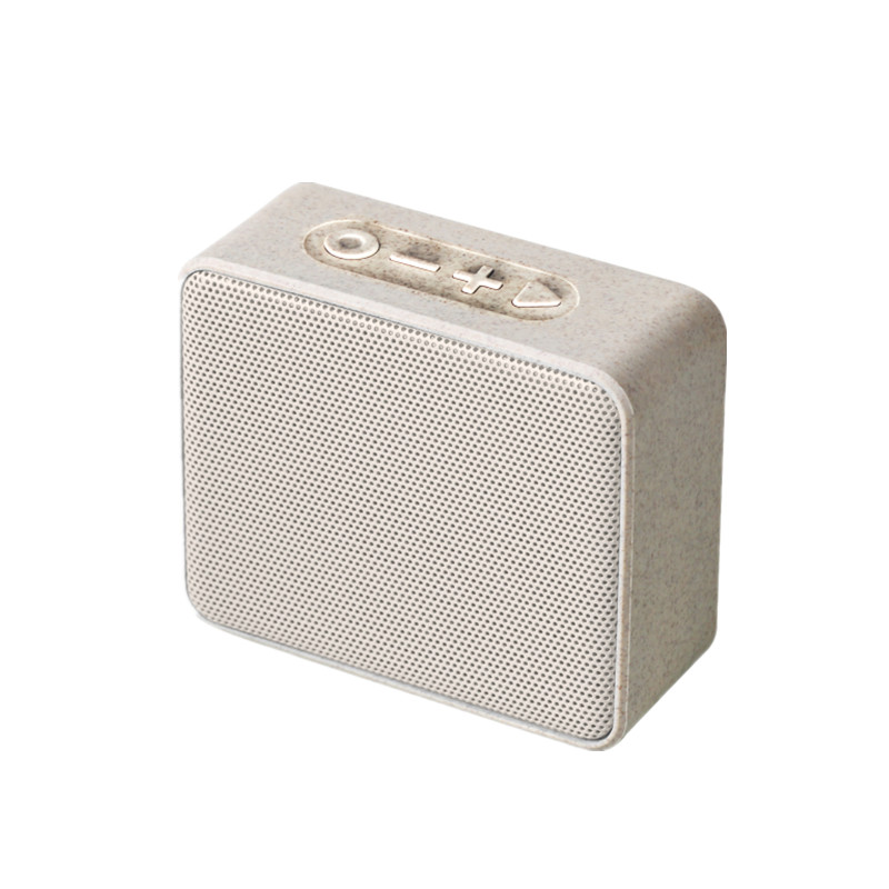 WheatStraw Eco-Friendly Bluetooth Speaker Wholesale Manufacturing