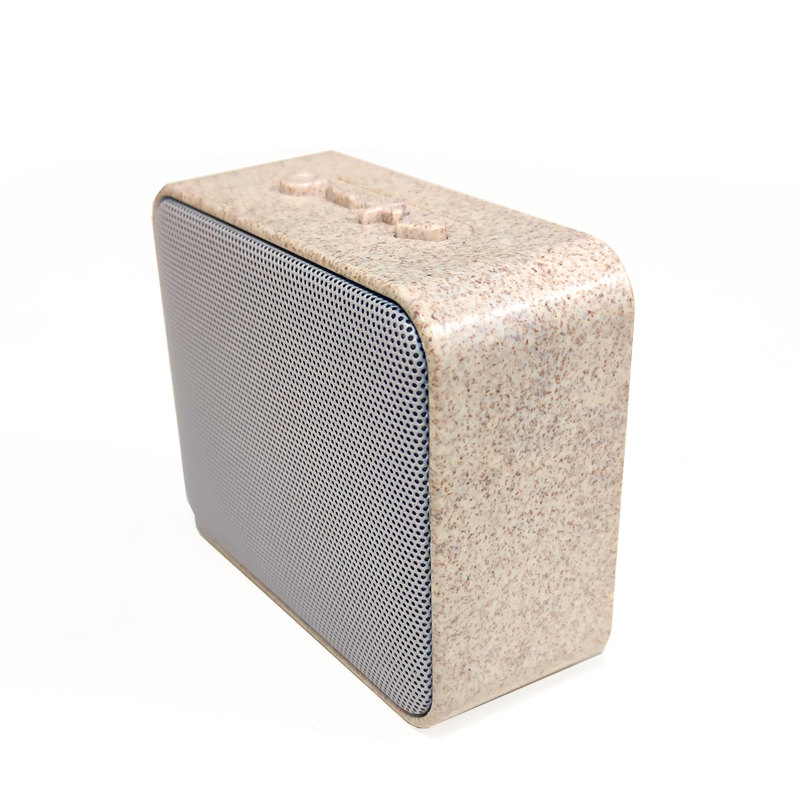 WheatStraw Eco-Friendly Bluetooth Speaker Wholesale Manufacturing