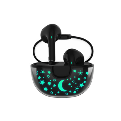 Customized LED Pattern TWS Earbuds