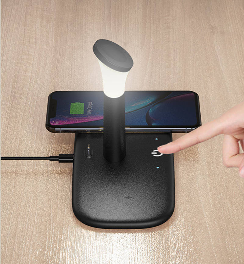 Multi Function LED Lamp Wireless Charger