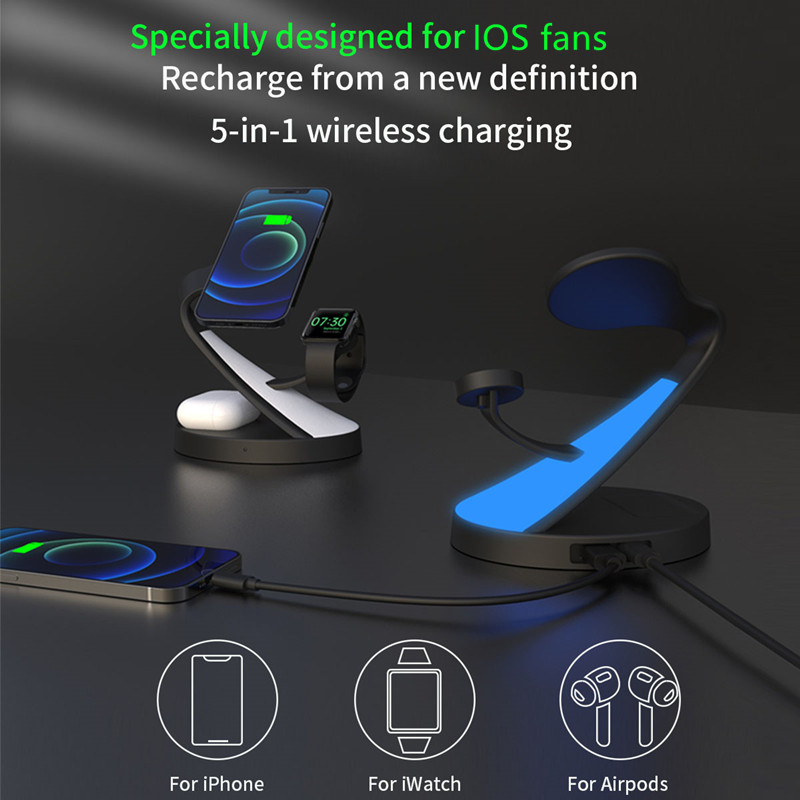 LED Lamp Wireless Charger