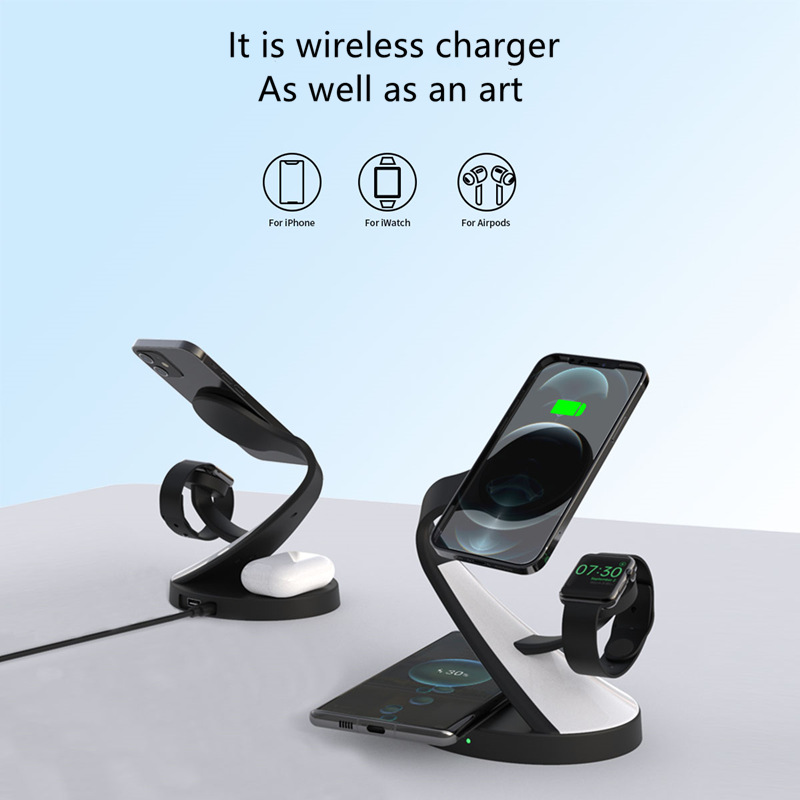 table lamp with wireless charging