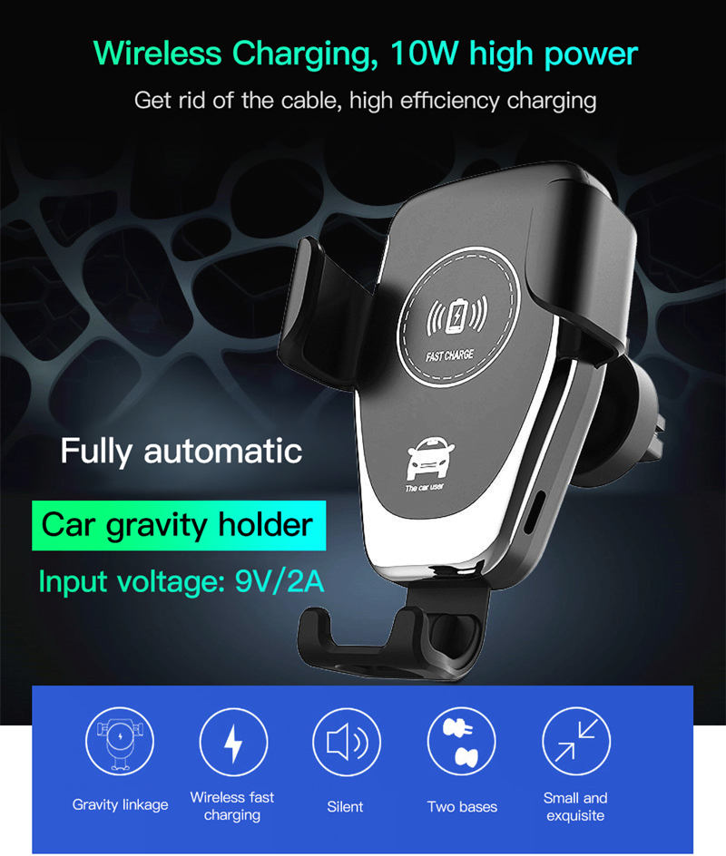 Car Air Vent Wireless Charger