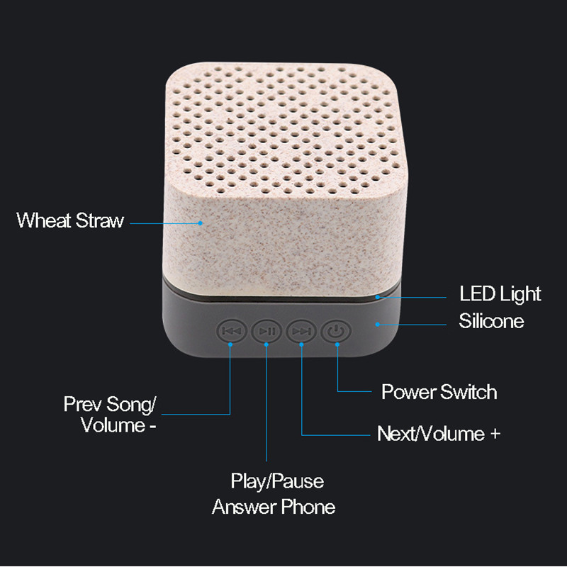Bluetooth Speaker WheatStraw 