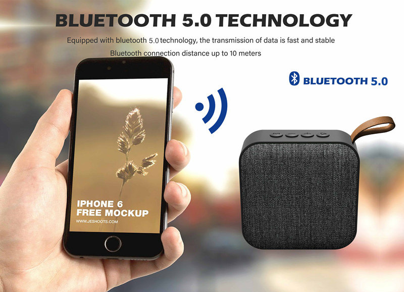 5.0 Fabric Bluetooth Speaker