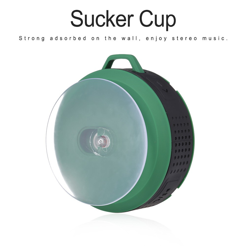Sucker bluetooth speaker