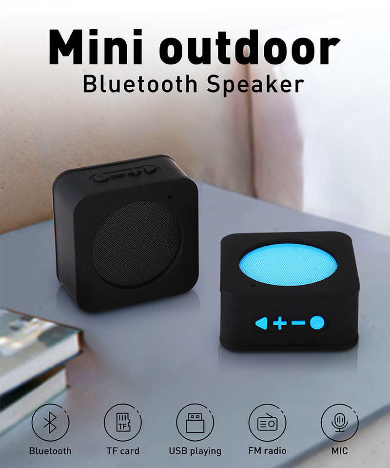 Square Bluetooth speaker