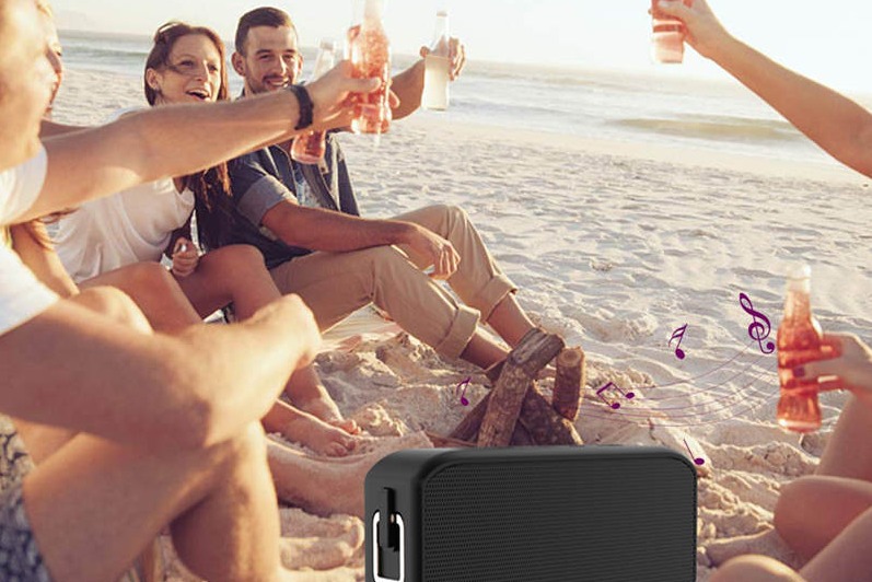 A Good Life Starts With Miba Bluetooth Speakers