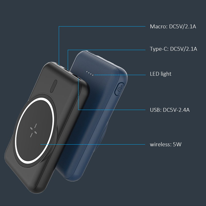 Magsafe Wireless Charger Powerbank 5000mAh