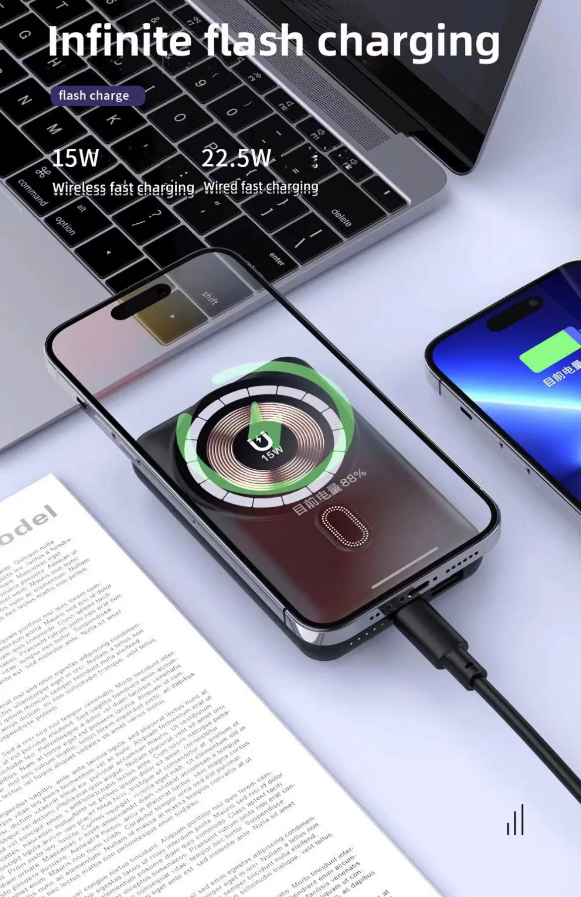 Powerbank 10000mAh Fast charge Powerbank 22.5W