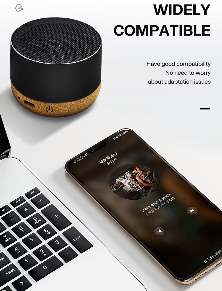 ECO recycled wireless speaker Aluminium Bluetooth speaker