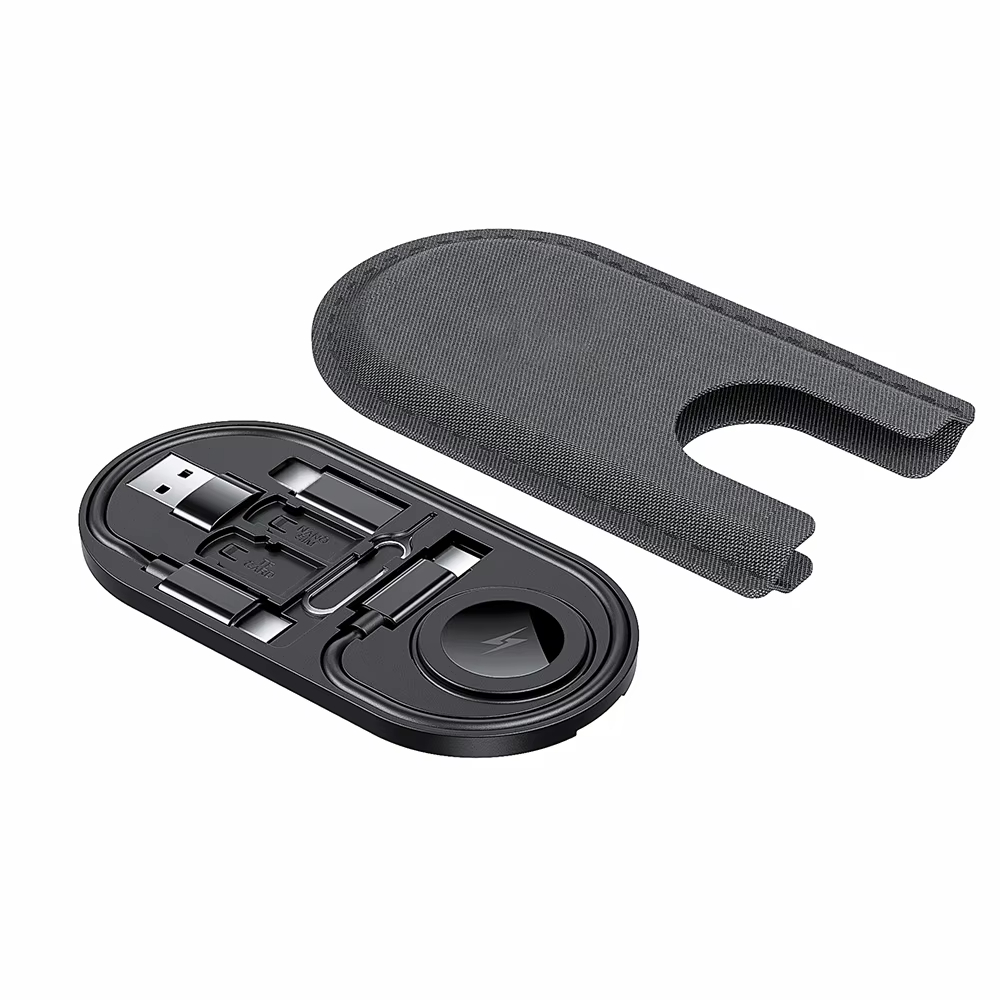 Charging Cable 60W Multi-Functional Integrated Organizer with Wireless Charging