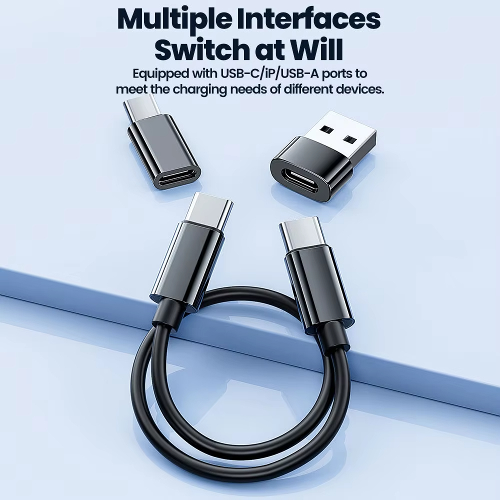 Charging Cable 60W Multi-Functional Integrated Organizer with Wireless Charging