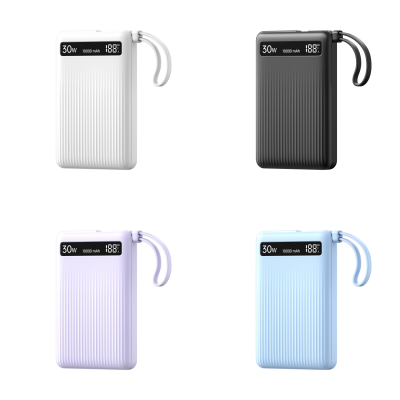 2025 New Trending Designs Super-Fast Charging Charger 10000mAh PD30W Powerbank