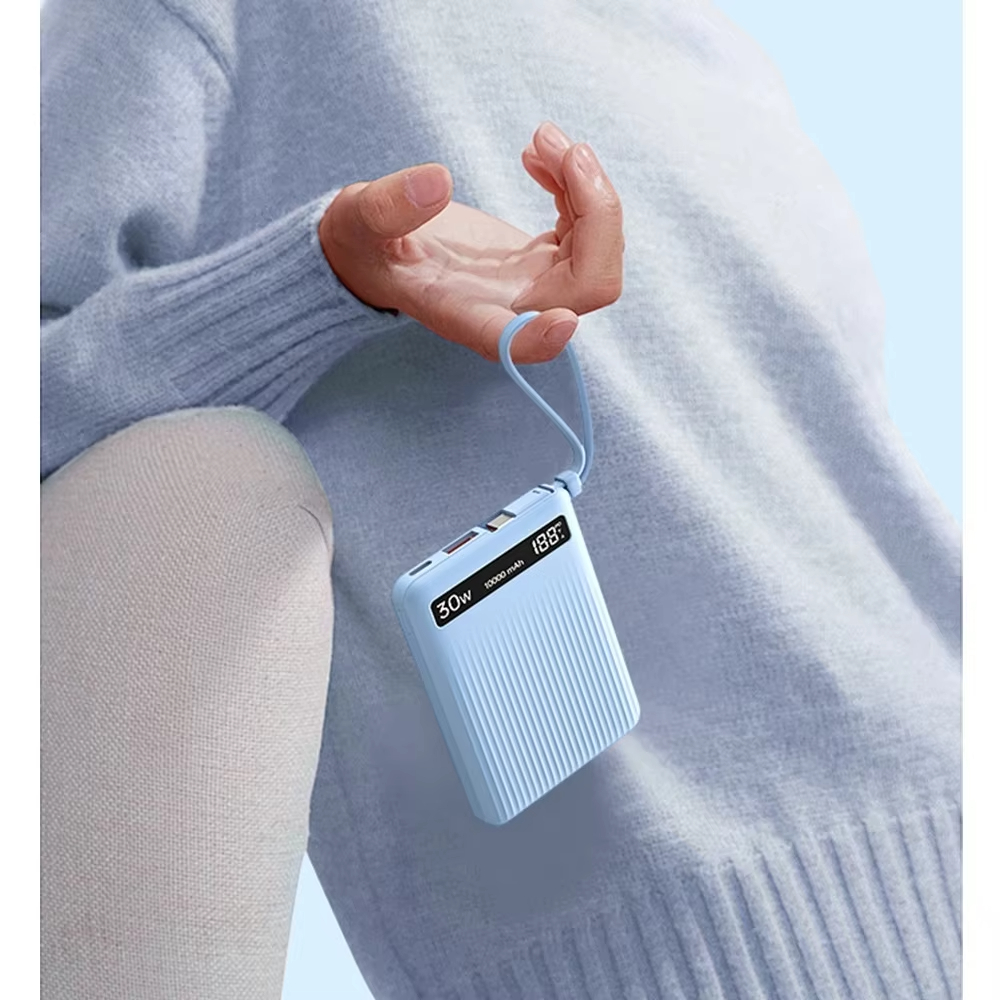 2025 New Trending Designs Super-Fast Charging Charger 10000mAh PD30W Powerbank