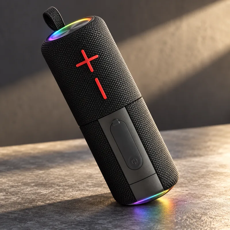 MiBA 2-in-1 Magnetic Split Bluetooth Speaker with RGB Lights