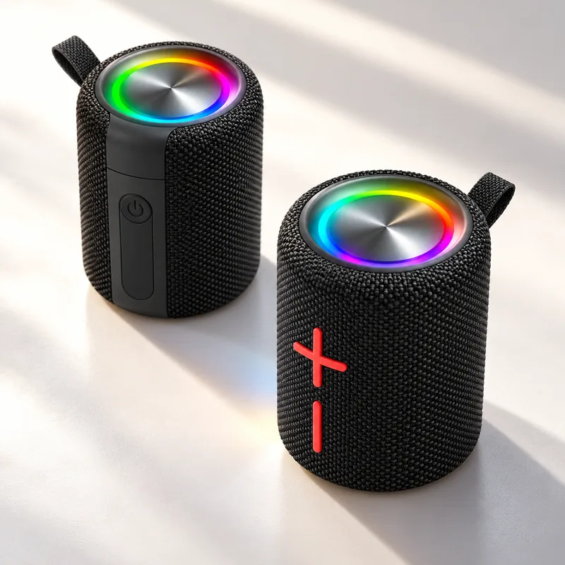 MiBA 2-in-1 Magnetic Split Bluetooth Speaker with RGB Lights